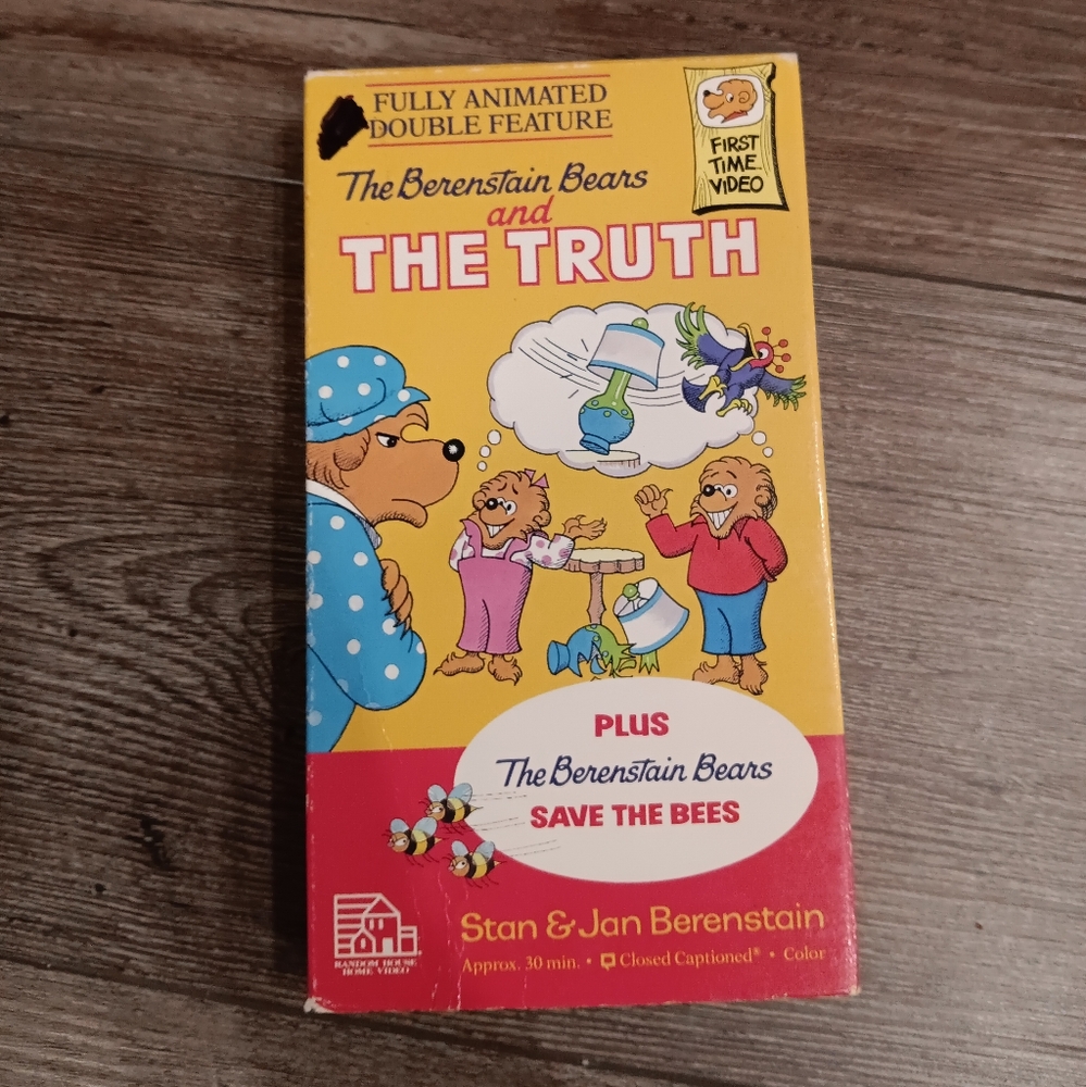 The Berenstrain Bears And The Truth VHS